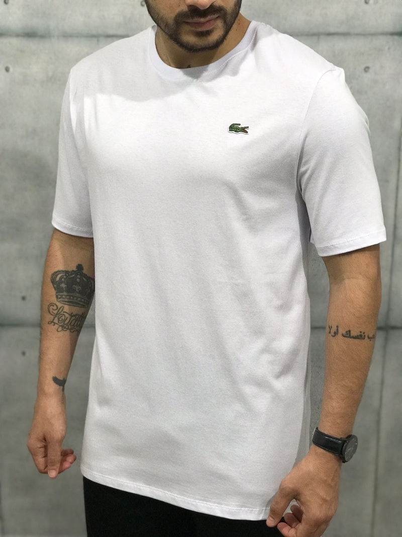 Kit 5 Camisetas LACOSTE Malha Premium